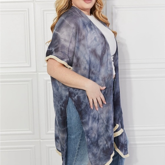 Cloud Rush Swim Cover-Up Kimono - Picture 5 of 10